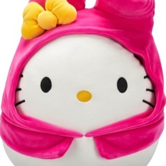 NWT! XL Squishmallows Original Sanrio 14-in Hello Kitty My Melody Hoodie Plushie - Picture 8 of 13
